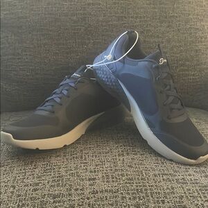 Skechers Blue and Black Sneakers with Modern Design